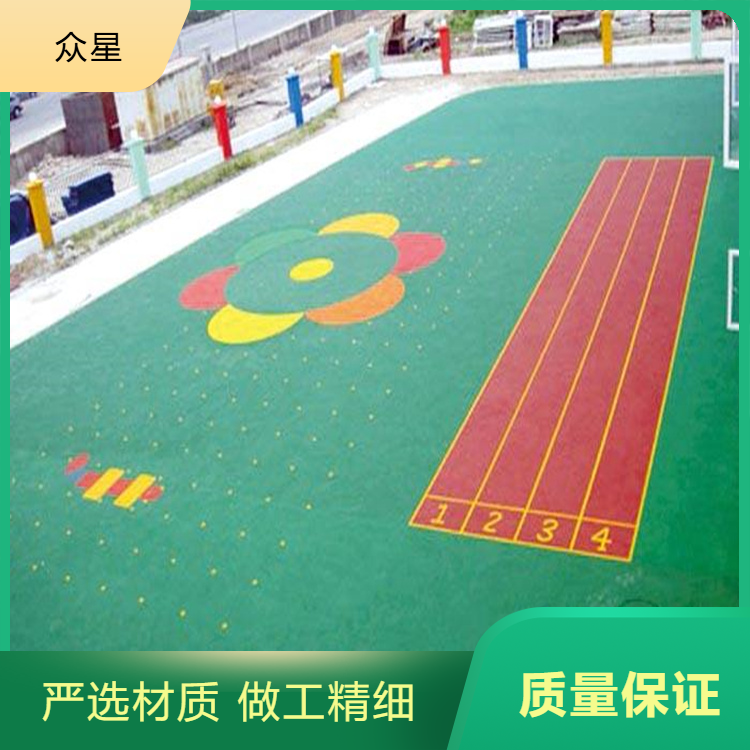 江门市篮球场硅PU塑胶地坪 - 方案